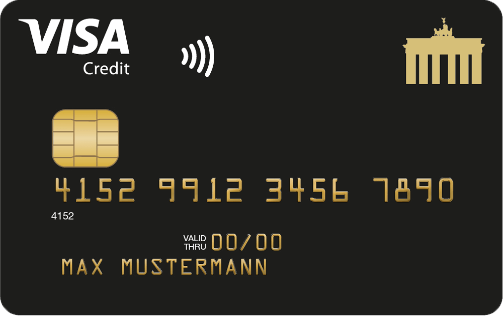Visa Gold Kreditkarte